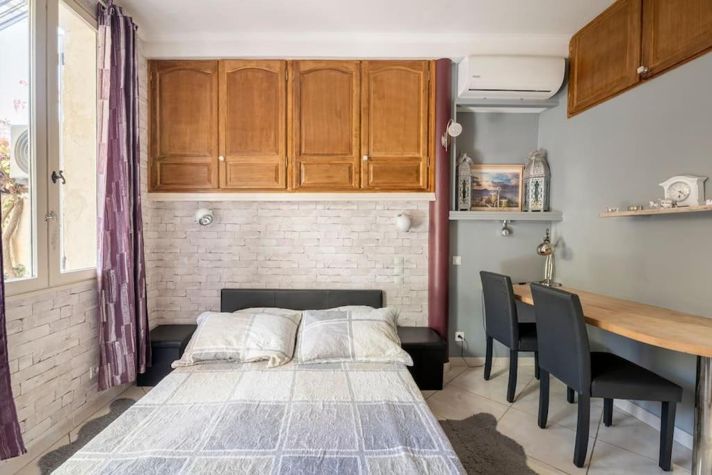 Studio Ideal Pour Deux Voyageurs Sur مارسيليا المظهر الخارجي الصورة